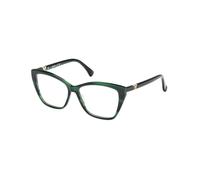 Max Mara Donna MM5036 098 Montature da vista Acetato Verde Squadrata Normale