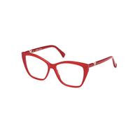 Max Mara Donna Max Mara MM5036 66A Montature da vista Acetato Rosso Squadrata Normale