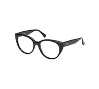 Max Mara Donna MM5161 001 Montature da vista Acetato Nero Rotonda Normale