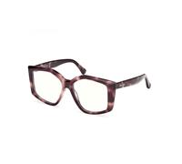 Max Mara Donna MM5162-B 055 Montature da vista Acetato Havana Geometrica Normale
