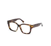 Max Mara Donna Max Mara MM5184 052 Montature da vista Acetato Havana Geometrica Normale