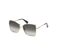 Max Mara Donna MM0097 MENTON1 32P Occhiali da sole Metallo Oro Verde Farfalla Normale