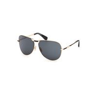 Max Mara Donna MM0134 MILLER-2 30N Occhiali da sole Metallo Oro Verde Pilot Normale