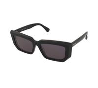 Max Mara Donna MM0126 01A Occhiali da sole Acetato Nero Fumo Squadrata Normale