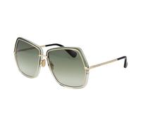 Max Mara Green Metal Sunglasses