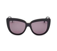 Max Mara Mm0076 Occhiali Da Sole Unisex Nero Grigio 55mm