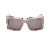 Max Mara Mm0124 Spark6 Occhiali Da Sole Donna Marrone Grigio 55mm