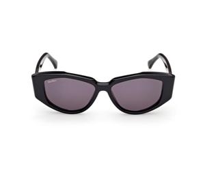 Max Mara Mm0161 Occhiali Da Sole Donna Nero Cat-eye