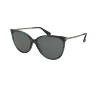 Max Mara MM0201 64N, Blu, Plastic, Donne occhiali da sole 57