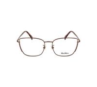 Max Mara Mm5004-h Occhiali Da Vista Donna Marrone Geometrico