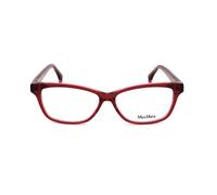 Max Mara Mm5013 Occhiali Da Vista Donna Rosso Geometrico