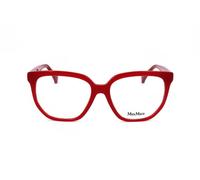 Max Mara Mm5031 Occhiali Da Vista Unisex Rosso Geometrico