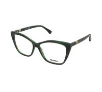 Max Mara Donna MM5036 098 Montature da vista Acetato Verde Squadrata Normale