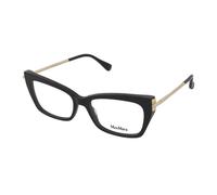 Max Mara Donna MM5137 001 Montature da vista Acetato Nero Cat Eye Normale