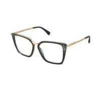 Max Mara Donna MM5151-B 098 Montature da vista Acetato Verde Cat Eye Normale
