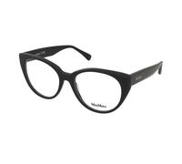 Max Mara Donna MM5161 001 Montature da vista Acetato Nero Rotonda Normale