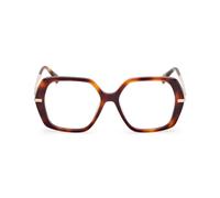 Max Mara Mm5175 Occhiali Da Vista Unisex Avana Geometrico