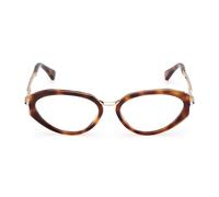 Max Mara Mm5185 Occhiali Da Vista Unisex Avana Cat-eye