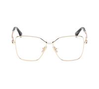 Max Mara Mm5187 Occhiali Da Vista Unisex Oro Squadrato