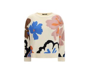 Max Mara Multicolor Cotton Sweatshirt - XL