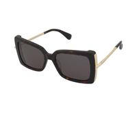 Max Mara MM0166 52A, Avana, Plastic, Donne occhiali da sole 53