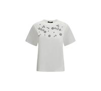 Max Mara White Cotton T-Shirt - L