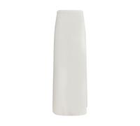 Max Mara White Viscose Long Skirt - IT42 | L