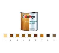 Max Meyer Active Impregnante all'acqua - Colore: 4 Noce Scuro - Max Meyer - Formato Lt 2,5