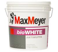 Max Meyer. IDROPITTURA ANTIMUFFA BANCA. BIO WHITE 1x 12 litri