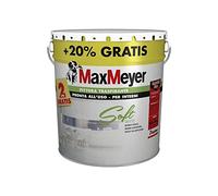 Max Meyer Pittura Bianca per interni Soft White 10 Litri + 2 in Omaggio - PRONTA ALL'USO.