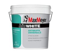 MAX MEYER PITTURA IDROPITTURA TRASPIRANTE ANTIMUFFA BIO WHITE BIANCA LT. 12