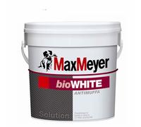 MAX MEYER PITTURA IDROPITTURA TRASPIRANTE ANTIMUFFA BIO WHITE BIANCA LT. 5