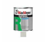Max Meyer Rapidoil, Smalto Lucido Universale per Ferro e Legno, Resistente agli Agenti Atmosferici, Buon Potere Coprente, Multisupporto, 13-16 mq/l (Grigio Luce RAL 7035, 0,75 Litri)
