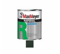 Max Meyer Rapidoil, Smalto Lucido Universale per Ferro e Legno, Resistente agli Agenti Atmosferici, Buon Potere Coprente, Multisupporto, 13-16 mq/l (Verde Abete RAL 6009, 0,375 Litri)