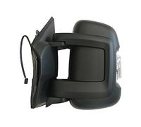 Kremer Retrovisore manuale MAX MFT824-L – sinistro, braccio corto, freccia, convesso, doppio vetro, nero