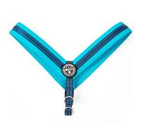 Max & Molly 4894512017689 Matrix Sky Blue Q-Fit - Pettorina per Cani in Neoprene, Imbottita, con Cuciture Riflettenti, XL, 107 g