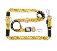 Max & Molly - Guinzaglio multifunzione per cani, 2 m, con 2 moschettoni, Monkey Maniac/XS, imbottito, sicuro e flessibile, comfort per il tuo fedele compagno