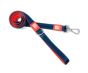 Max & Molly Matrix Red And Colorful | Design unico | Confortevole | Sicuro | Neoprene imbottito | Sportivo ed elegante | Guinzagli corti, M