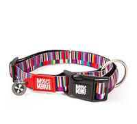Max & Molly Shopping Time Smart Id Collar | Confortevole | Senza odori | Tag Smart ID | Programma di protezione degli animali persi | Straordinario collare per cani, M