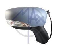 MAX MRN134-R Specchietto retrovisore esterno termico convesso per regolazione elettrica specchio con sensore temperatura Dx Compatibilità con RENAULT Captur J5, H5