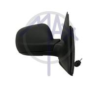 MAX MVW150-R Specchietto retrovisore esterno convesso Piccolo alloggiamento specchio Regolazione:comando cavo flessibile anteriore Dx