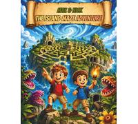 Max & Nick: The Island Maze Adventure: An Interactive Coloring, Maze & Puzzle Adventure for Kids Ages 6-14