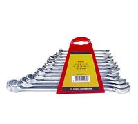 Max-Power 040117 Chiavi Combinate, 12 Pezzi, 6/22 mm