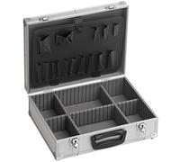 Max-Power 9095130 Valigetta, 395 x 300 x 130 mm, Alluminio