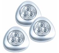 Max-Power B29862 Luci Adesive a LED per Mensole ed Armadi, 3 Pezzi
