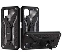 Max Power Digital Cover per Huawei P40 Lite Con Design del Supporto Armatura Resistente Elegante Agli Urti Ibrida Rinforzata Custodia Dura Bumper Case (Huawei P40 Lite, Nero)