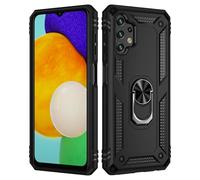 Max Power Digital Cover per Samsung Galaxy A13 con Girevole Anello 360 Gradi Custodia Magnetica Antiurto Rigida Resistente Protettiva Case Bumper Ring (Samsung Galaxy A13, Nero)