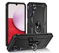 Max Power Digital Cover per Samsung Galaxy A14 con Girevole Anello 360 Gradi Custodia Magnetica Antiurto Rigida Resistente Protettiva Case Bumper Ring (Samsung Galaxy A14, Nero)