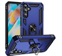 Max Power Digital Cover per Samsung Galaxy A15 con Girevole Anello 360 Gradi Custodia Magnetica Antiurto Rigida Resistente Protettiva Case Bumper Ring (Blu)