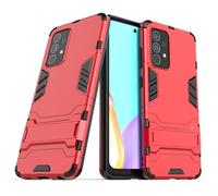 Max Power Digital Cover per Samsung Galaxy A52 4G/5G Custodia Antiurto con Supporto per Cellulare Rigida Resistente Protettiva Bumper Rugged Armor Case (Samsung Galaxy A52, Rosso)